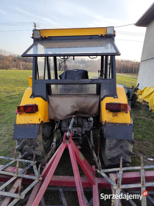 Ursus C360 z turem i łyżką stan Massey Ferguson Zbydniów