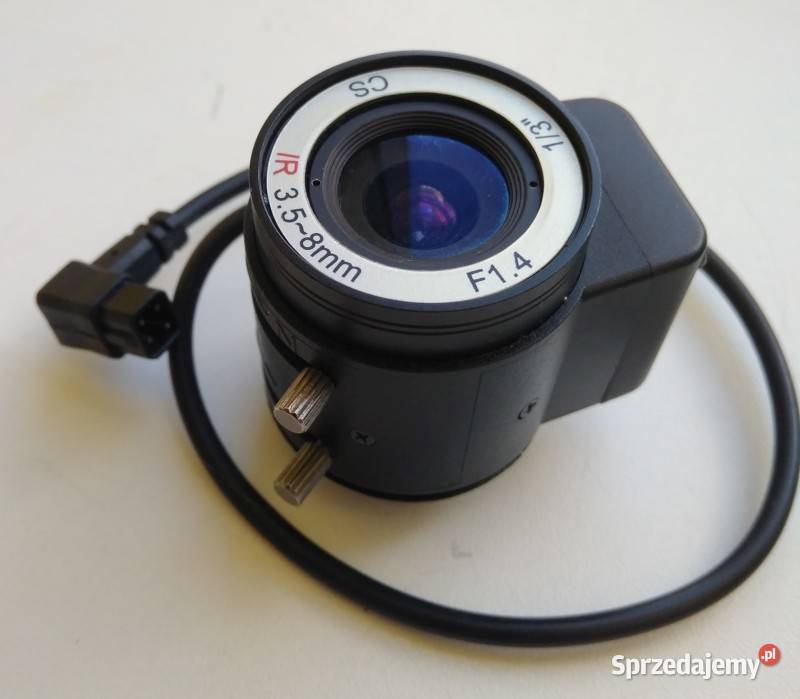 obiektyw kamera monitoring IR 358mm F14 13 CS Łódź