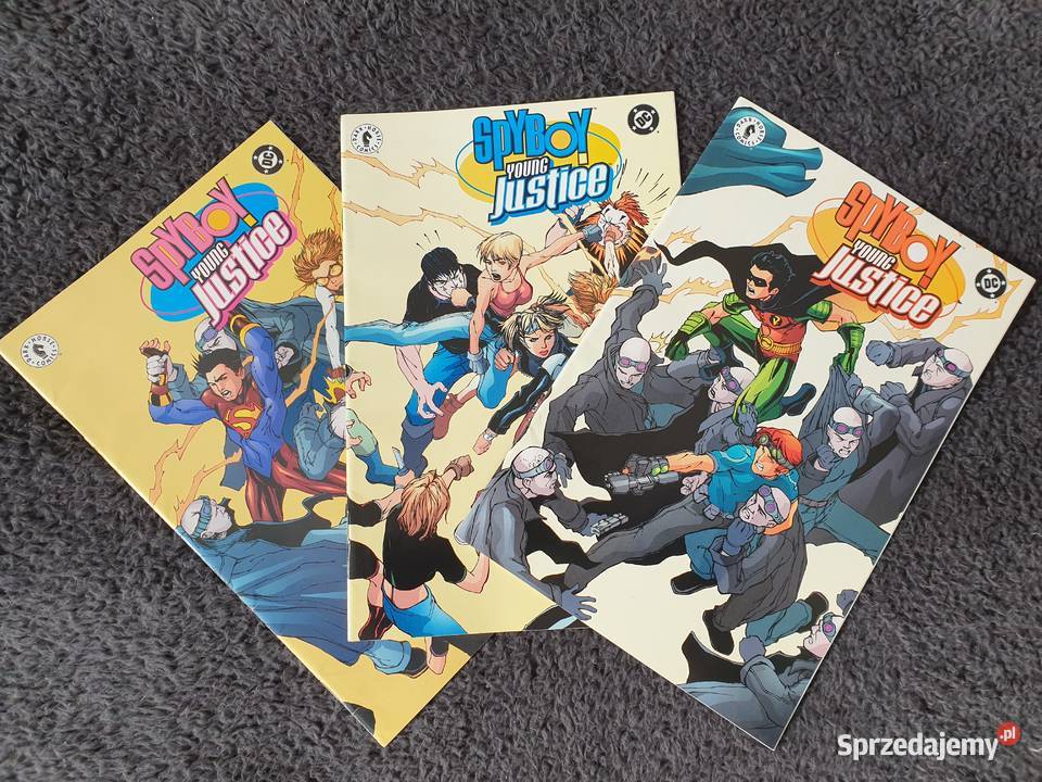 Spyboy Young Justice Dark Horse DC Crossover Gdynia