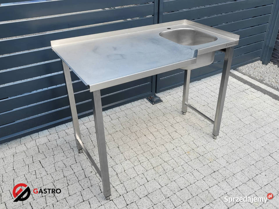 Zlew gastronomiczny 1komorowy 121x70x90 Ostrów Wielkopolski