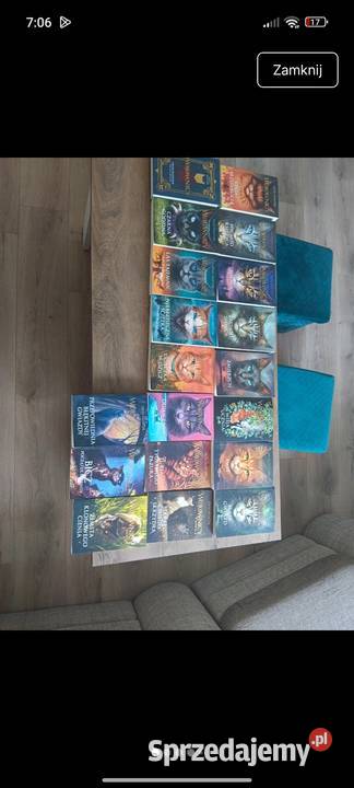 Zestaw książek Wojownicy Erin Hunter