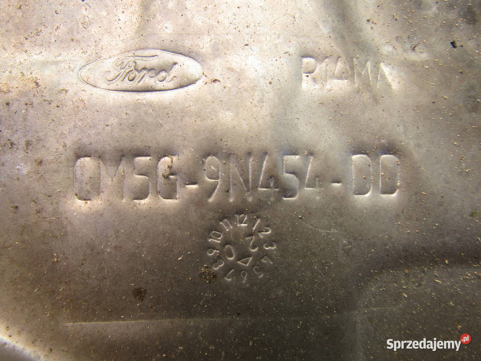 OSŁONA TERMICZNA KLEKTORA WYDECHOWEGO FORD C II