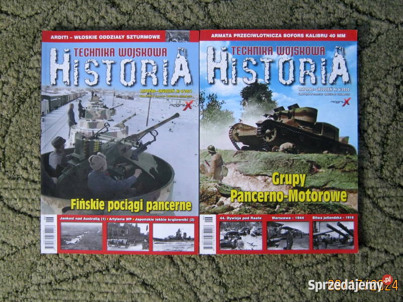 Technika wojskowa 2 egzemplarze Kultura i Rozrywka