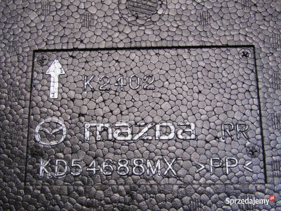 STYROPIAN WKŁAD PIANKA BAGAŻNIKA TYLNA TYŁ MAZDA osobowe Pozostałe sprzedam