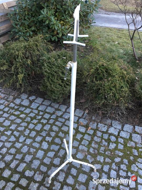 Stary stojak na kroplówki małopolskie Oświęcim