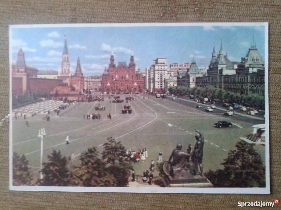 PLAC CZERWONY W MOSKWIE lubelskie Piszczac