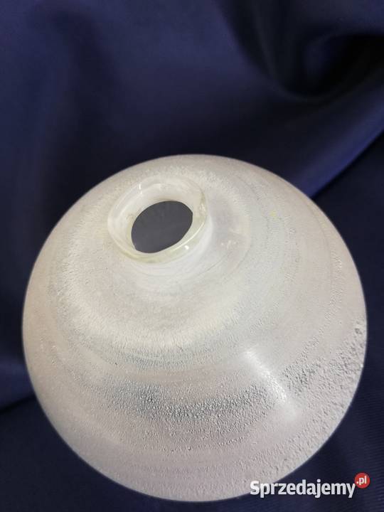 wazonik szklany ręcznie dmuchany sprzedam