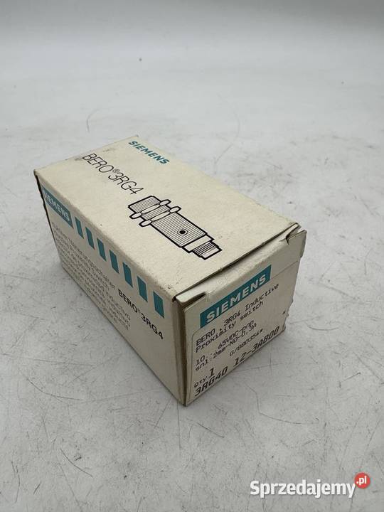 Siemens 3RG40 123AB00 Czujnik zbliżeniowy Biznes i Przemysł mazowieckie Warszawa