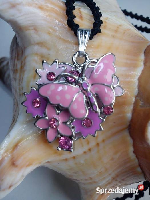 Łańcuszek frywolitkowy Wiśniowa