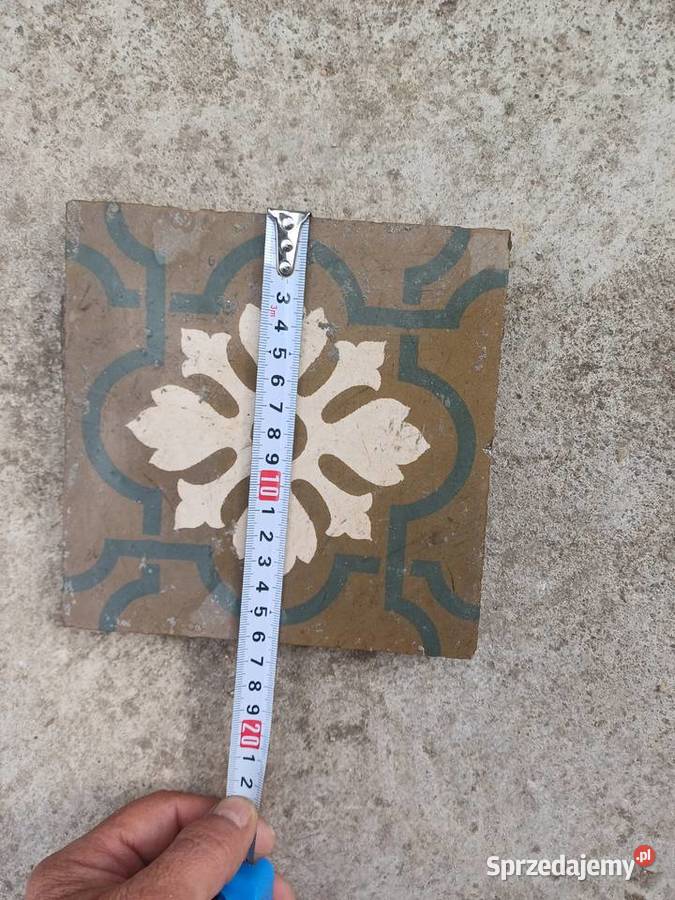 Stara ceramiczna płytka podlogowa Lubań sprzedam