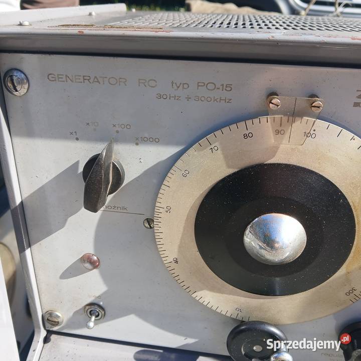 Generator RC TYP 15 Zopan 30Hz 300kHz sprzedam