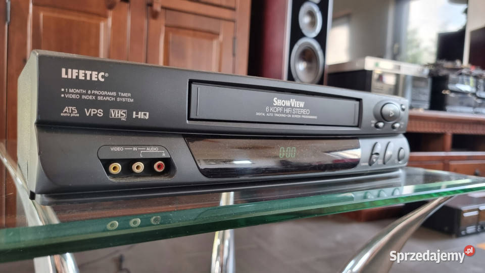 Video magnetowid Lifetec LT8950 LT 8950 6 head wielkopolskie Międzychód