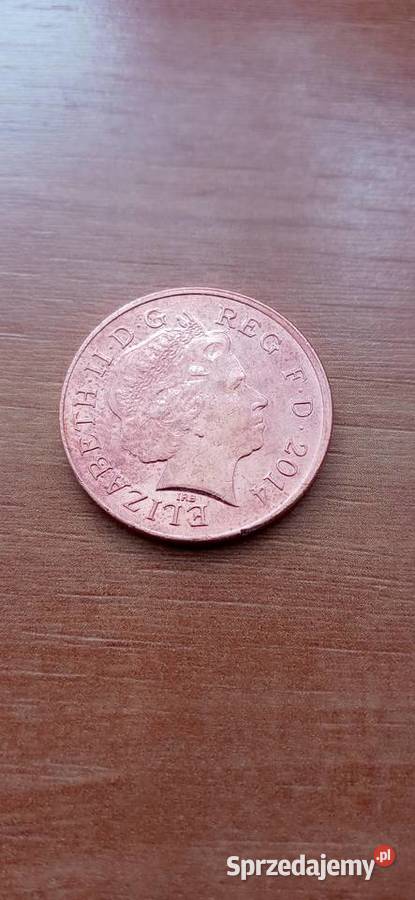 Moneta 2 pence 2014 Skoczów