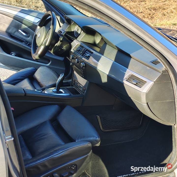 BMW E60 530D Bogata Keyless HUD Historia Jaworzno