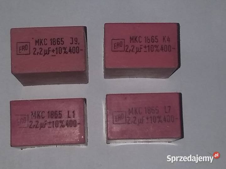Kondensator MKC1865 22mikroF400V Części i akcesoria Elektronika