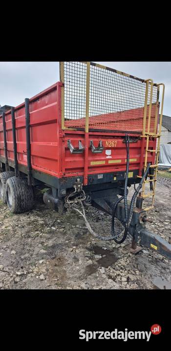 Rozrzutnik tandem 8ton metal fah Przyczepy rolnicze Lubartów