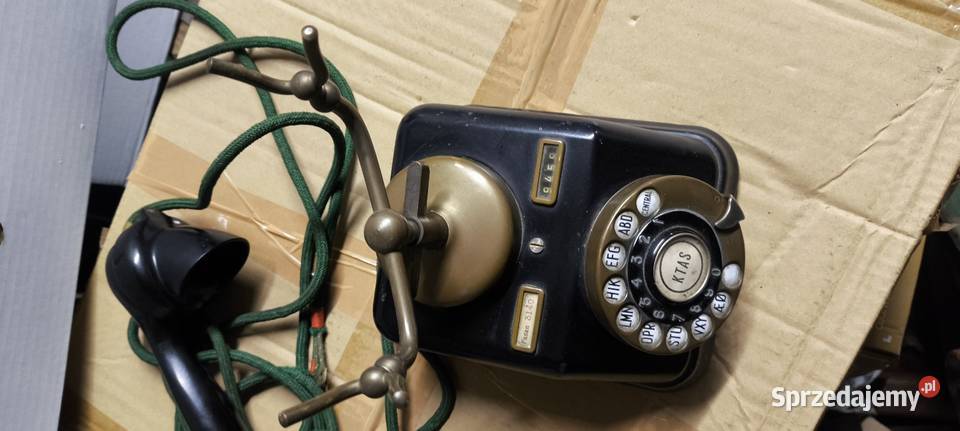 Telefon KTAS D30 duński lata 30 40 zabytek antyk Lutoryż