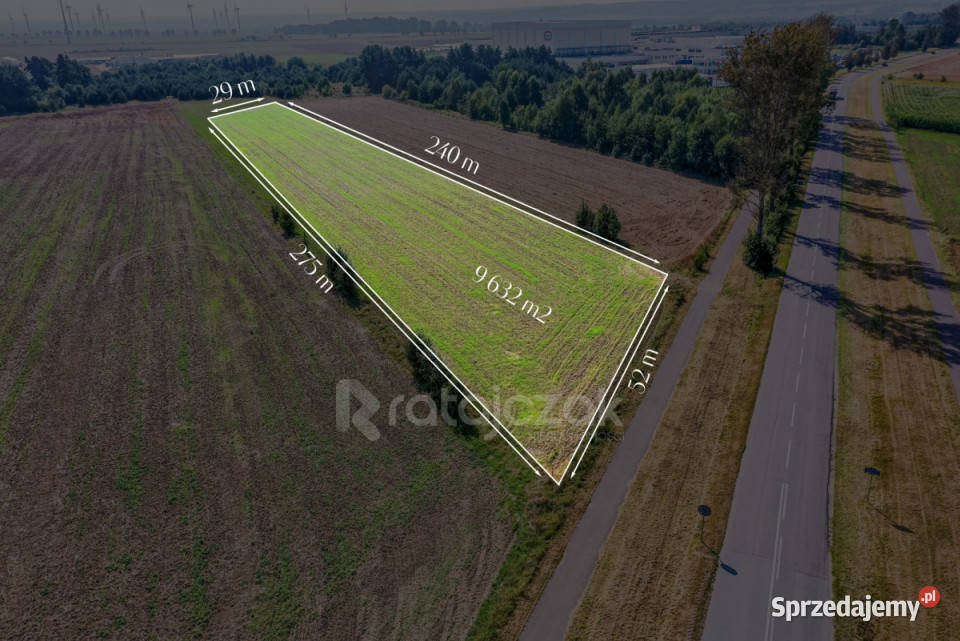 sprzedaży gruntu 9632m2 Łebcz Dr Augusta telefon