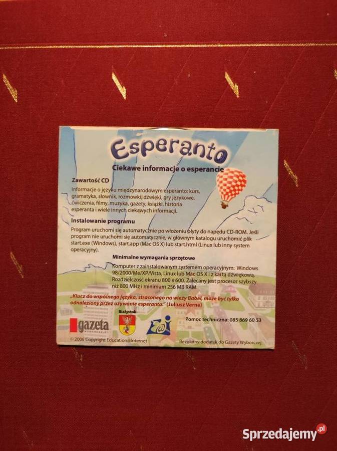 język esperanto Ludwik Zamenhof sprzedam