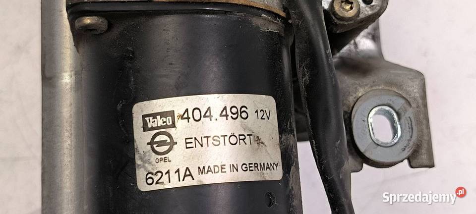 MECHANIZM WYCIERACZEK PRZÓD OPEL ZAFIRA A 404496 Motoryzacja Lipno