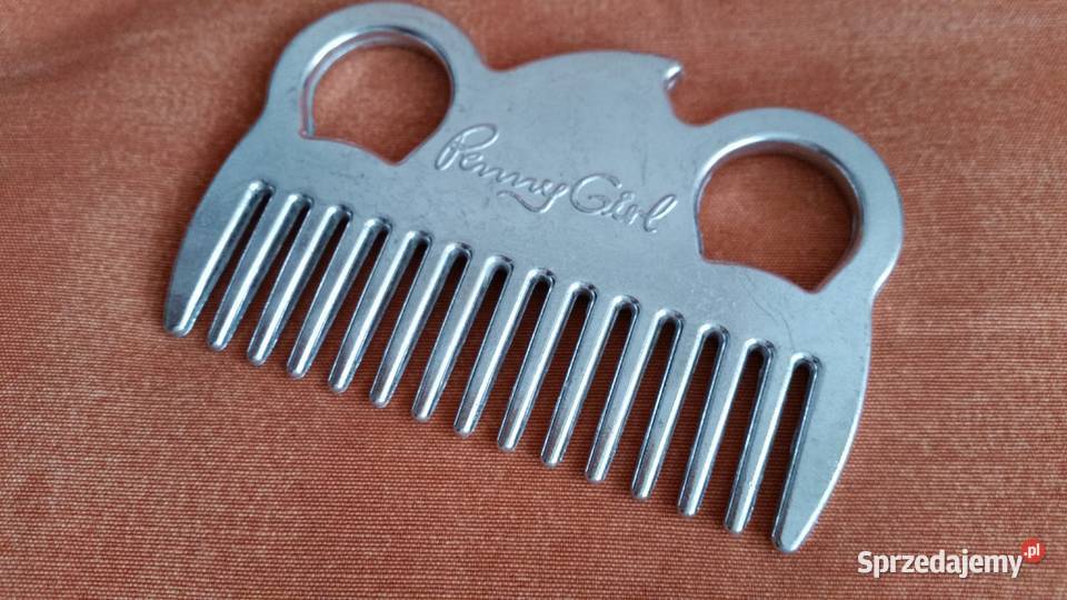 Metalowy grzebien Penny Girl