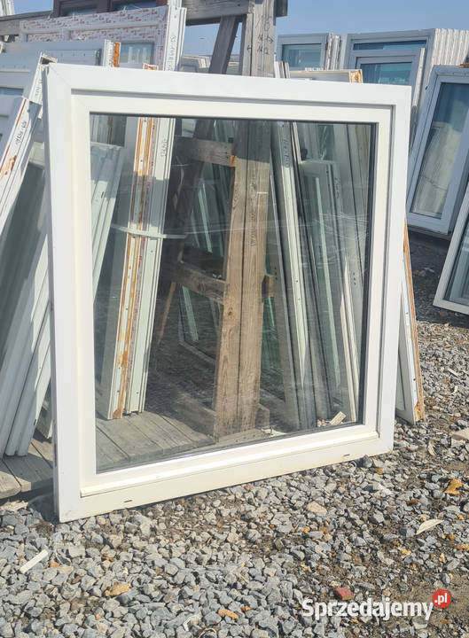 OKNA KacprzaK OKNO PCV 130X138 Używane Okna ścienne Lublin sprzedam