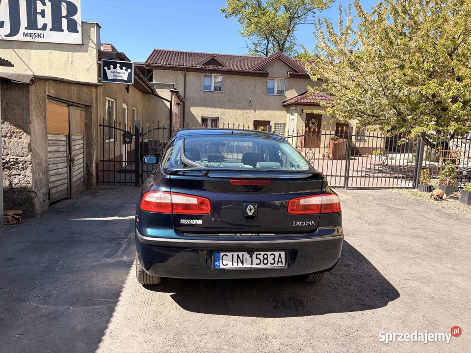 Renault Laguna II 2002 welurowa tapicerka Inowrocław