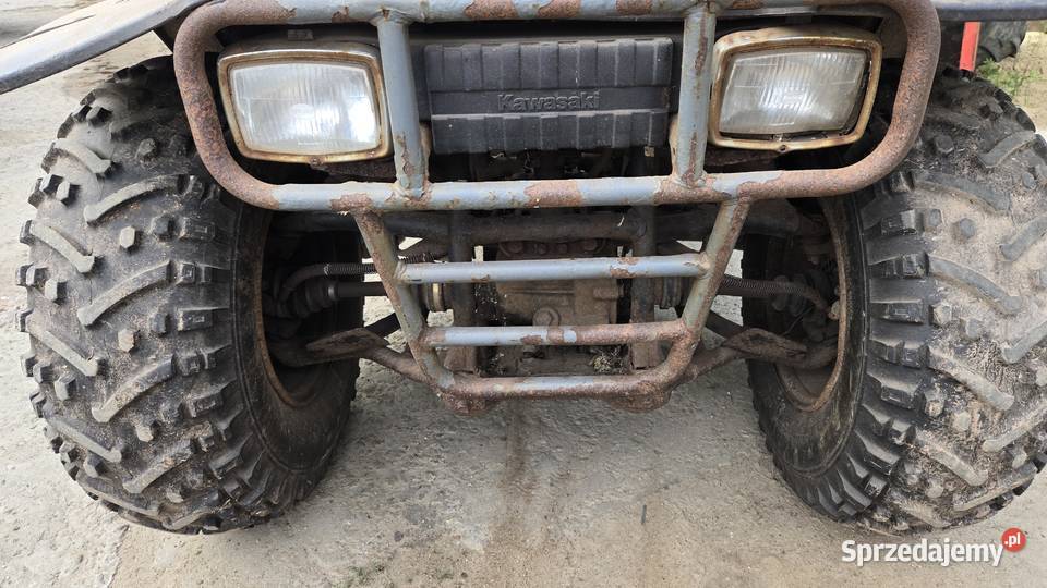 Kawasaki KLF300 4x4 quad przeprawowoy 300cm3 sprzedam