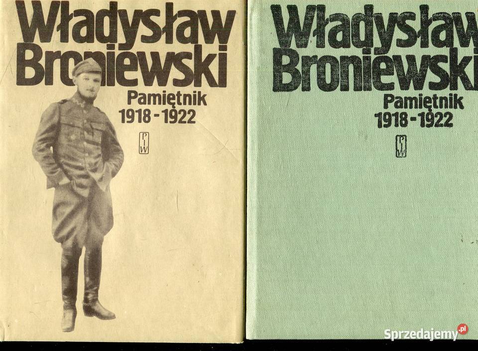 Pamiętnik 19181922 Władysław Broniewski Szczecin sprzedam