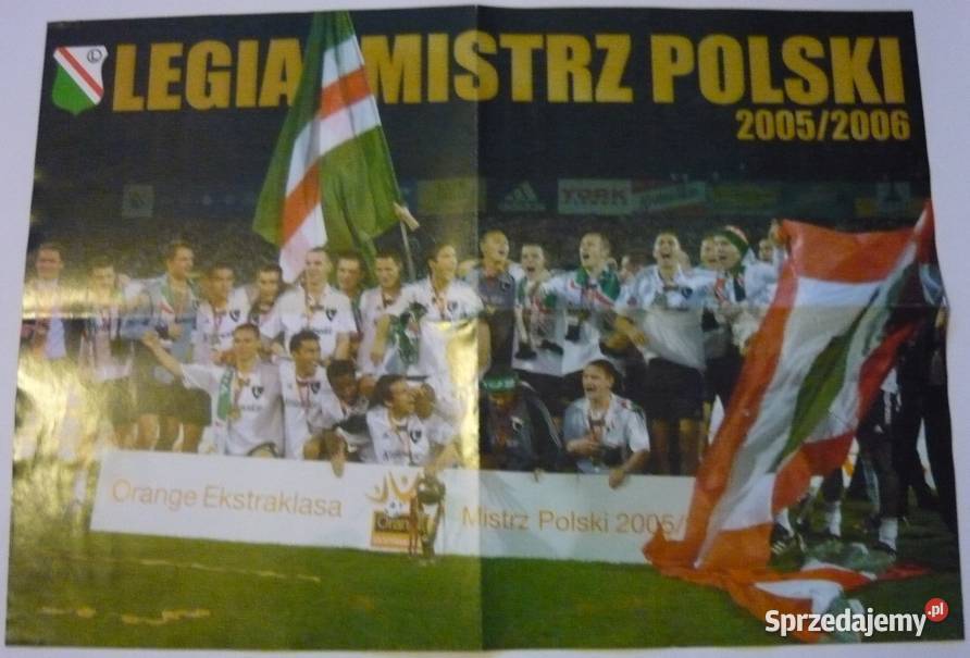 PLAKATY LEGIA WARSZAWA WYPRZEDAŻ ŚWIAT Bydgoszcz