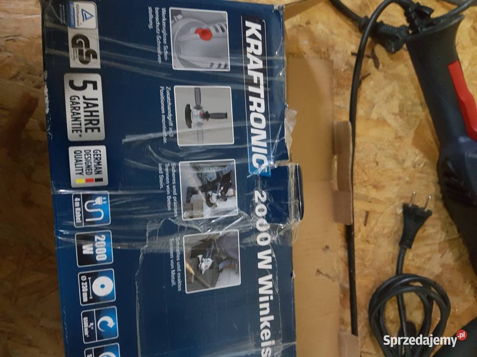 Szlifierka kątowa Kraftronic KTWS 2000 wat 230mm Głogowa