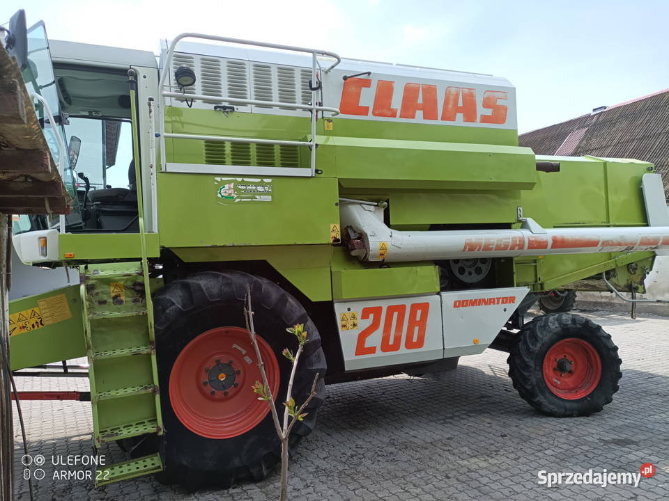 Kombajn zbożowy Claas Mega 208 Damasławek sprzedam