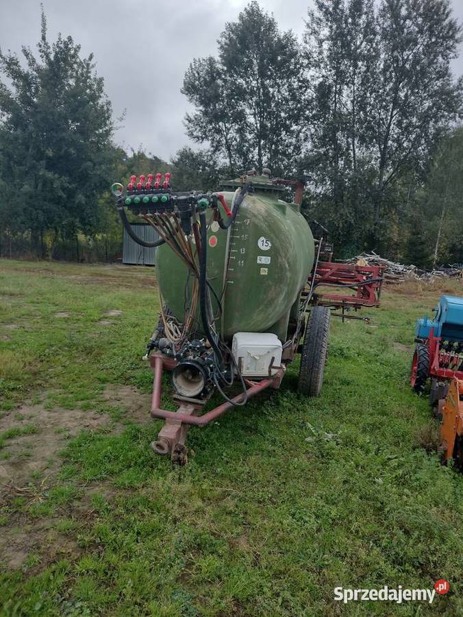 Opryskiwacz 2000 l hydraulika nowa pompa i nieuszkodzony Spławy Pierwsze