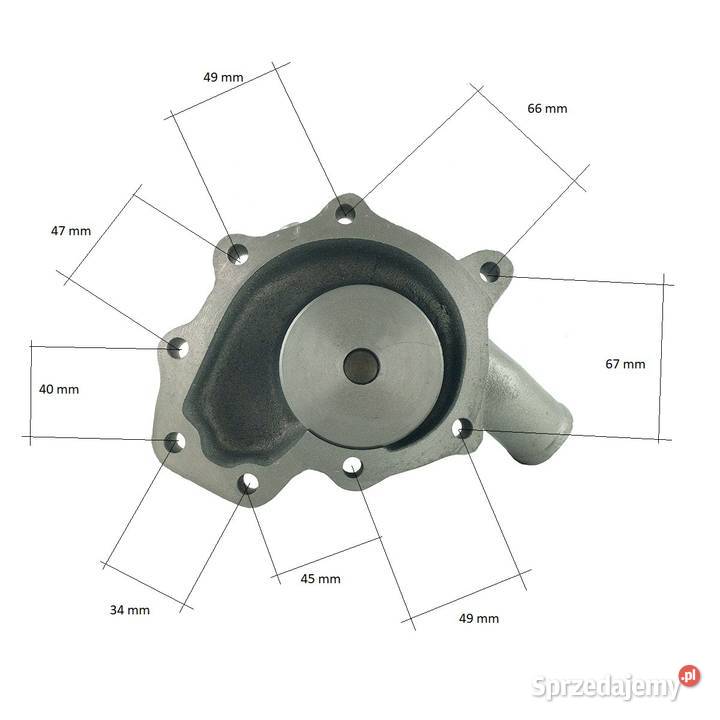 Pompa wody Toyosha BD143 S125 P126 3S139 MS135 Tajęcina