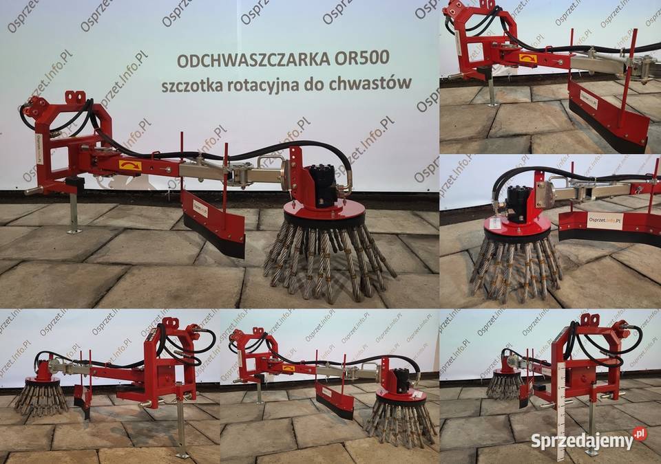 Odchwaszczarka szczotka rotacyjna do chwastów Gliwice