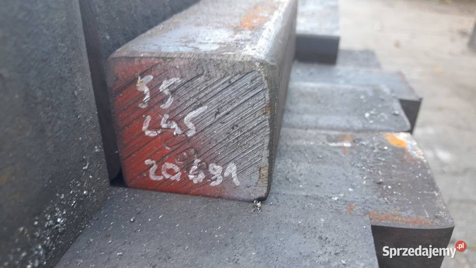 Stal gatunkowa C45 C55 kawałki pręty płaskie Białystok sprzedam