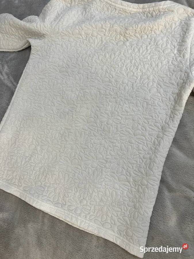 Sweter bluzka biała kremowa House Swetry i golfy