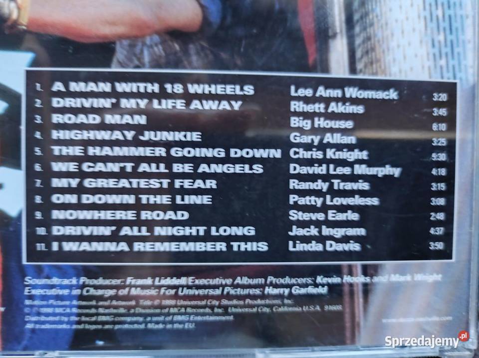 black dog music from the motion picture cd 1998 CD Muzyka świętokrzyskie
