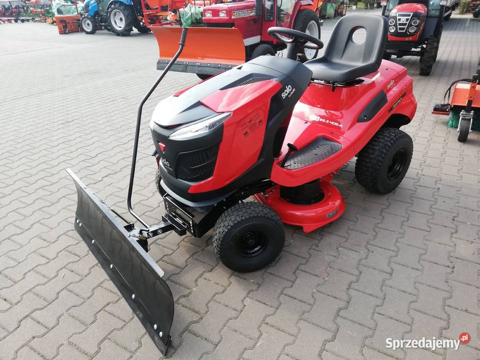 Traktor ogrodowy kosiarka ALKO T15933 HDSA pług Kobiele Wielkie