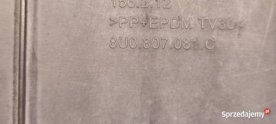 AUDI Q3 8U OSŁONA PASA PRZEDNIEGO 8U0807081C Części samochodowe sprzedam