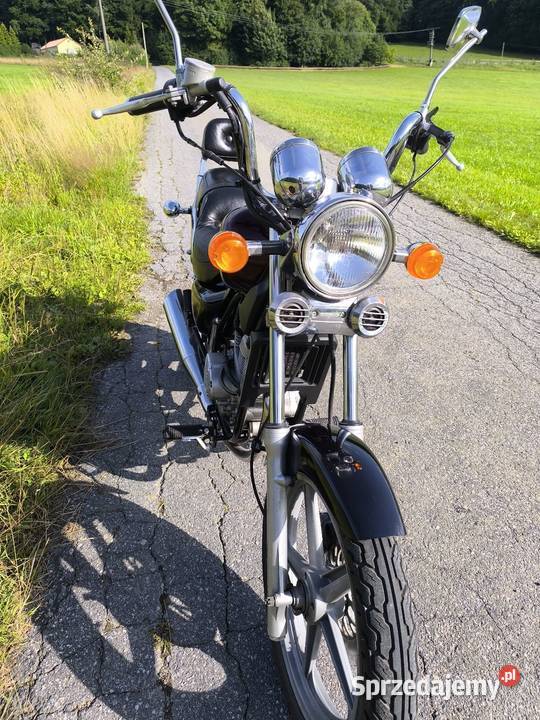 Hyosung GA Chopper 125 niski przebieg Kat A1 B Iłowa