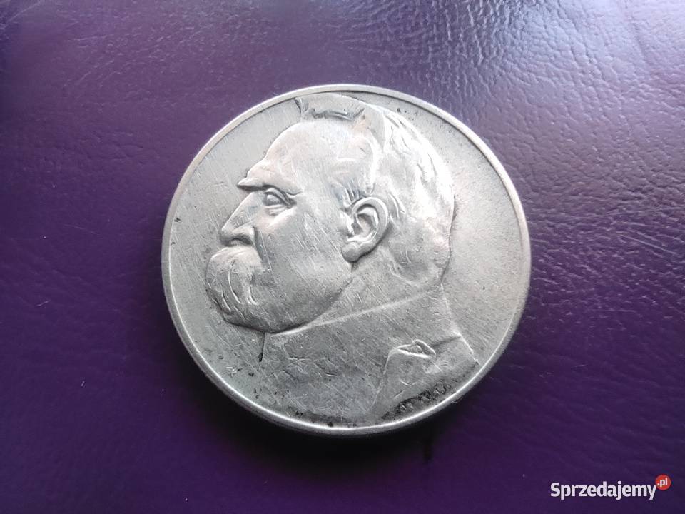 Moneta II RP 5 1935 PIŁSUDSKI Srebro Rzadkość Pruszków sprzedam