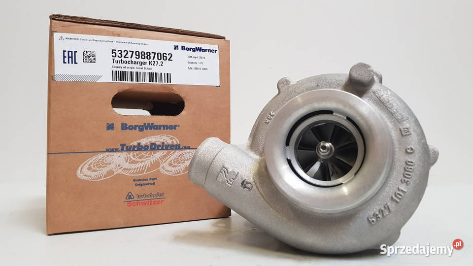 Nowa turbosprężarka BorgWarner KKK 53279887062 Siedlce