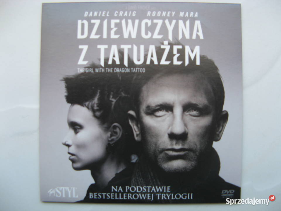 DVD Dziewczyna z tatuażem Daniel Craig Poznań