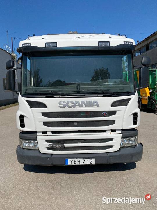 SCANIA P320 śmieciarka 23 m3 euro6 114 Norba automatyczna świętokrzyskie Nowiny