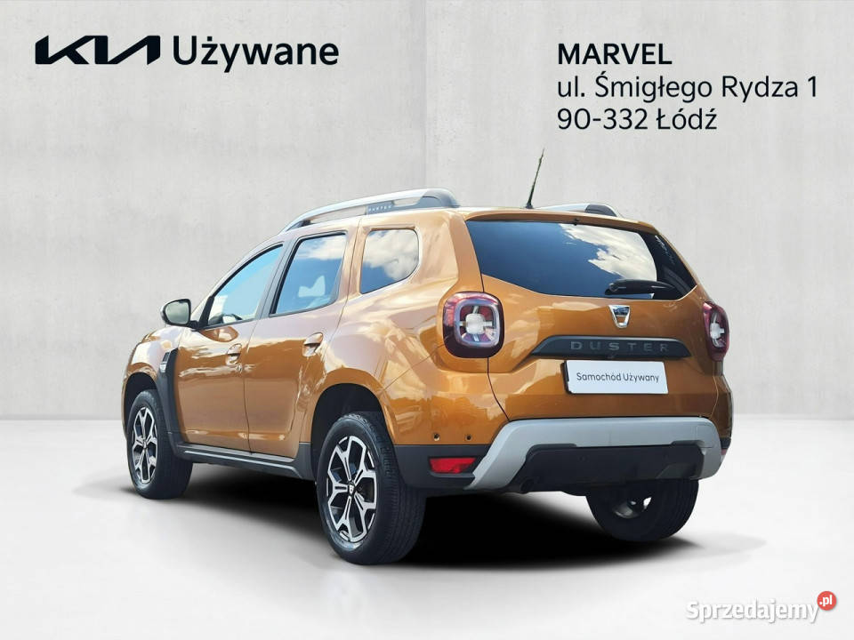 Dacia Duster 16 Benzyna 115 kamery Salon Serwis wspomaganie kierownicy Łódź
