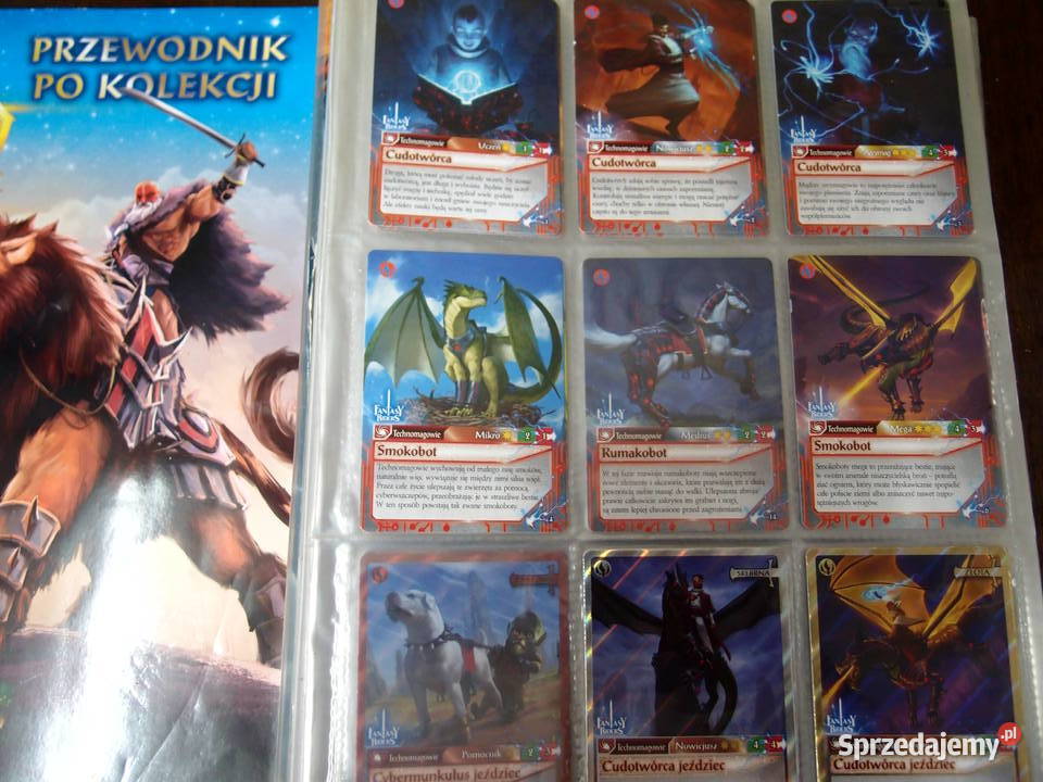 Duża kolekcja Kart Fantasy Riders 336 plansza Łódź