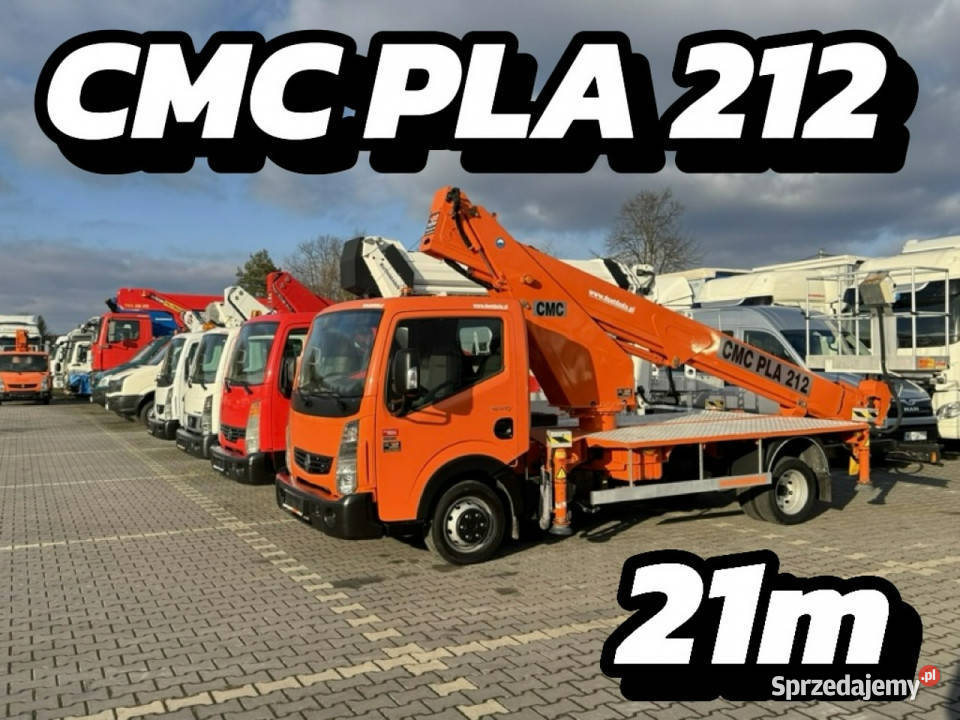 Renault Maxity Podnośnik Koszowy 21m CMC PLA 212
