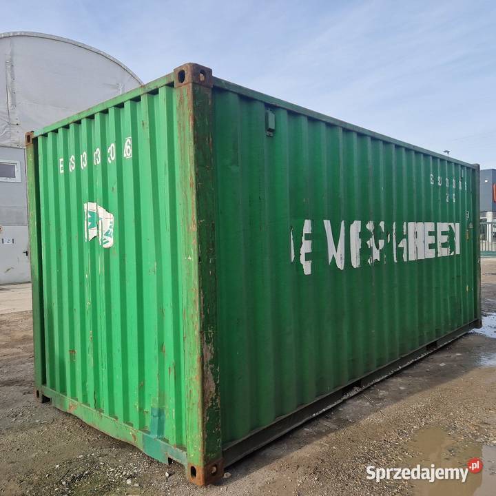Kontener morski magazynowy 20DC 6 metrów Białystok sprzedam