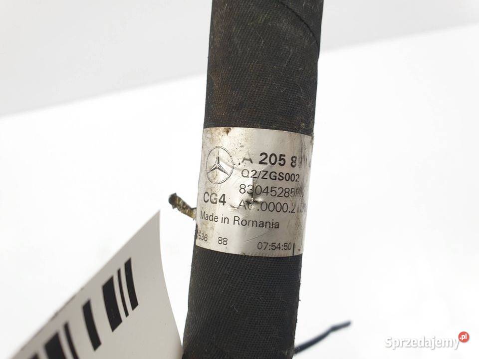 PRZEWÓD KLIMATYZACJI MERCEDES C W205 4MATIC Części samochodowe Lipno